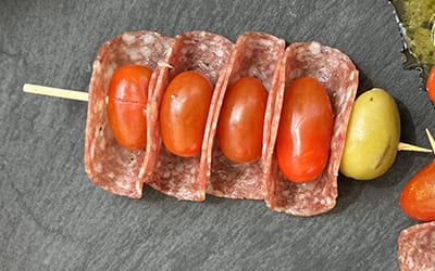 montadito chorizo