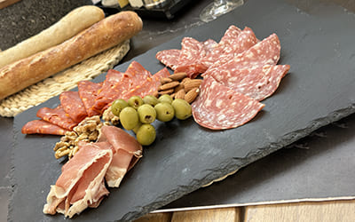 tabla de carnes fria